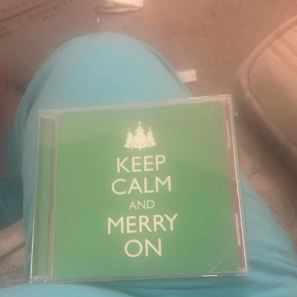 Keep calm and merry on cd